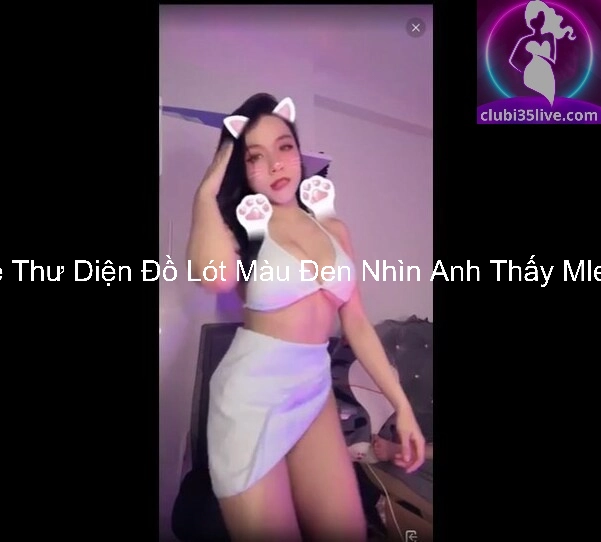 Bé Thư Diện Đồ Lót Màu Đen Nhìn Anh Thấy Mlem 2